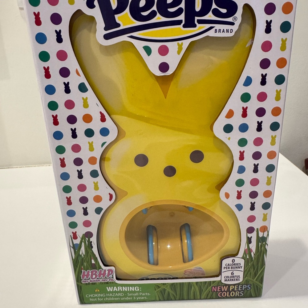 Egg Decorator Peeps Egg Arts & Craft Set Easter New With Markers